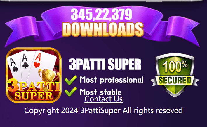 3 Patti Super Download – Card Game & Rewards