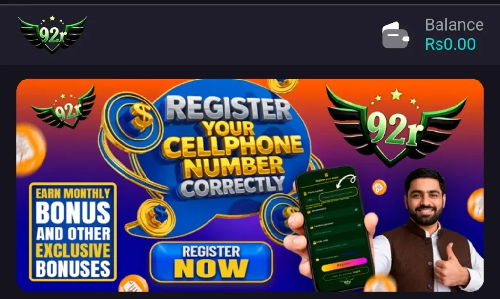 92R Games Online Play & Daily Rewards