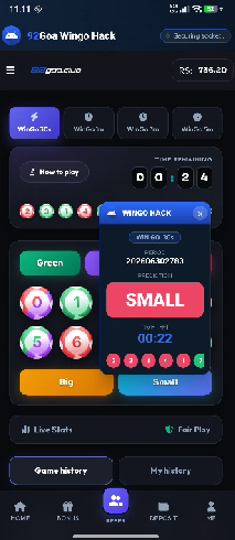 92Goa AI Prediction Hack Screenshot