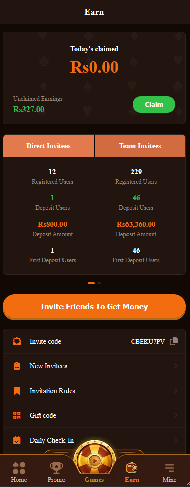 Download Pakclub Casino Slots & Online Earning App Latest Version