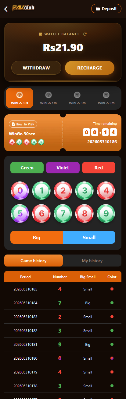 Pakclub24 Official Game: Your Hub for Mines, Slots & Lottery